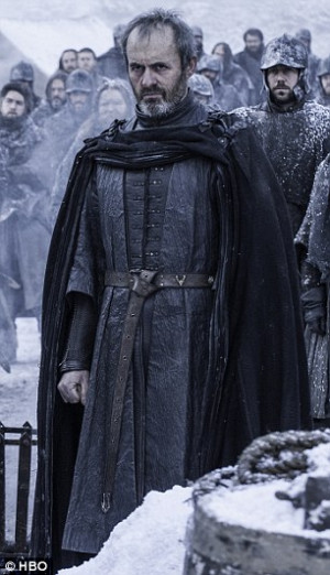 Stannis Baratheon (played by Stephen Dillane)
