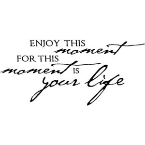 Wall Quotes Enjoy This Moment Wall Quote