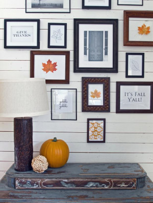 Ways to Deck Out Your Walls for Fall