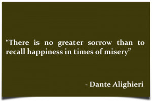 Greater Sorrow Perfect things In Life