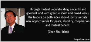 More Chen Shui-bian Quotes