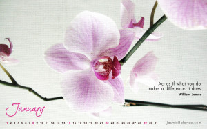 Women Flowers Quotes Calendar Inspirational January Motivation Fresh ...