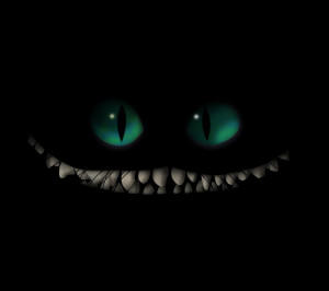 other,black,evil,smile,Cheshire,Cheshire Cat,cat,scary,Alice's ...