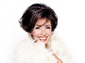 Shirley Bassey Hairstyle, Makeup, Dresses, Shoes, and Perfume