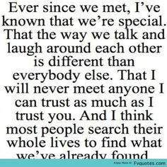 We were made for each other