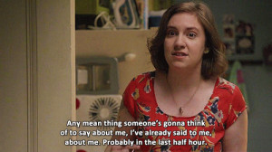television # girls # girls hbo # lena dunham # tv # quote # season 1 ...