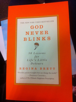God Never Blinks. My mom got me this book and I love it!!!
