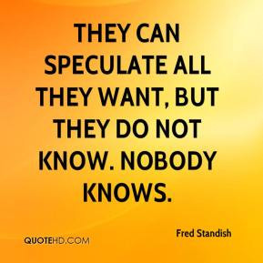 Speculate Quotes