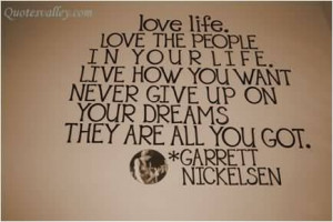 never give up on your dreams Quotes About Not Giving Up On Your Dreams