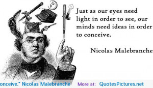 ... Nicolas Malebranche motivational inspirational love life quotes