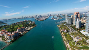 Miami Florida-Urban Landscape Wallpaper