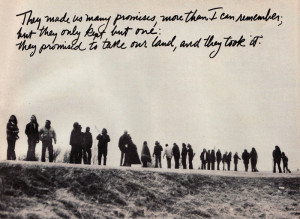 Siege at Wounded Knee with Red Cloud Quote