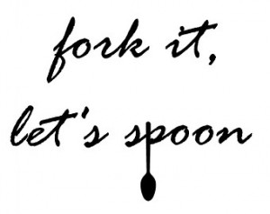 Let's Spoon print, Kitchen Wall Art, Kitchen Wall Decor, Kitchen Quote ...