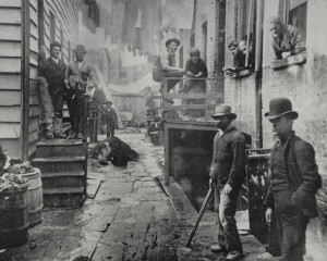 by Jacob Riis, featured in his book How the Other Half Lives ...