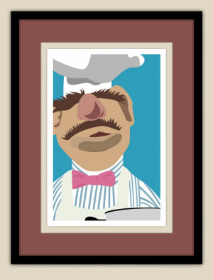 Swedish chef art print!