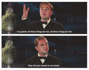 Gatsby Leonardo DiCaprio hes so sweet