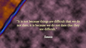 Difficult times in inspirational quotes on wallpaper