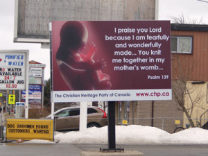 Offended resident: Pro-life billboard “unfair” to women who abort