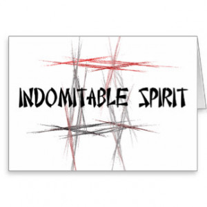 Indomitable Spirit Greeting Card