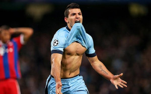 Predator: Sergio Aguero of Manchester City has the finshing skills of ...