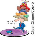 Clipart Image Cartoon Business Woman Juggling Many Tasks Quot