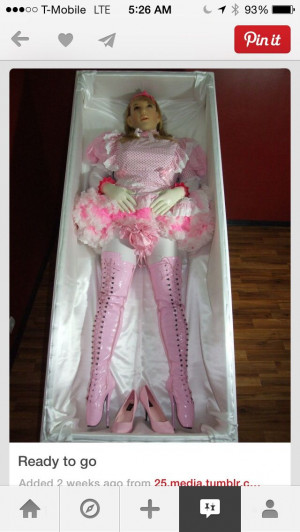 My first Human ( SISSY ) Doll.Female Masks, French Maid, Sissy Stuff ...