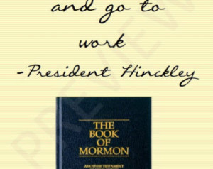 ... Printable Inspiring Missionary Quote LDS Book of Mormon JPG