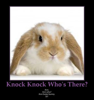 best easter knock knock jokes knock knock who s there easter easter ...