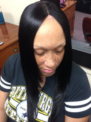 Full Head Weave with Closure