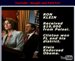 Ron Klein is just another racist Democrat same old same old