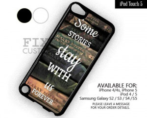 AJ 4153 harry potter quote stay forever case for iPod 5