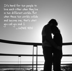 Romantic Quote Couple Wallpaper For Girlfriend | Sweet Love Quote ...