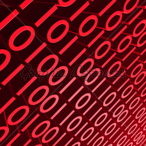 Background Image Red Binary