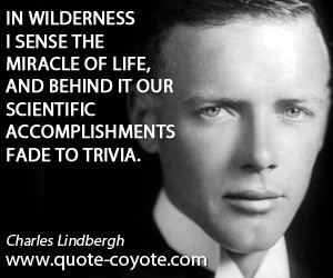 Charles Lindbergh quotes