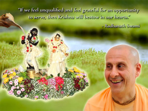 Radhanath Swami on Opportunity To Serve