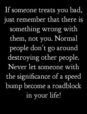 Don't let people bring you down...