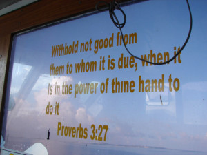 Love thy neighbor as thyself. I continue to walk up to person with no ...