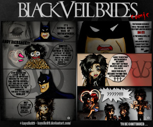 Black Veil Brides Comic #1 by kayelle89