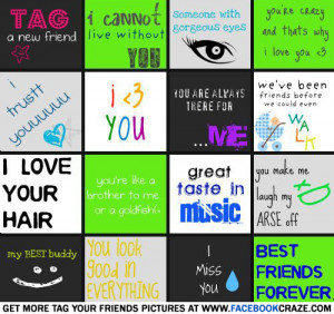 TAG A FRIEND PHOTOS (FOR FACEBOOK)