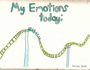 emotional roller coaster