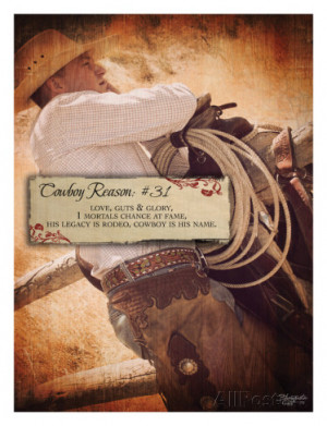 Cowboy Reason #31 by Shawnda Eva.
