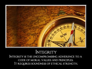 Integrity is doing the right thing even when no one is watching” ~ C ...