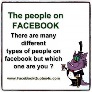 people on facebook below are the 12 categories of people on facebook ...