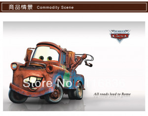 New-2014-New-Extra-Large-cartoon-car-Wall-Stickers-for-Kids-Nursery ...