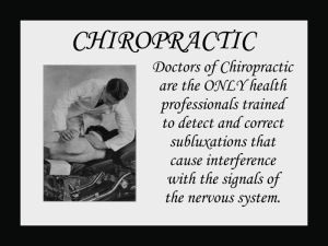 Chiropractic Quotes, Epigrams and Sayings Wall Charts
