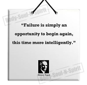 SALE-Henry-Ford-Quote-Ceramic-Wall-Hanging-Plaque-TILE-Home-Decor-Gift ...