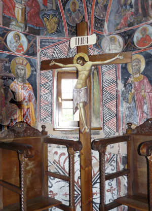 The Katholikon of Holy Trinity Monastery, Meteora.
