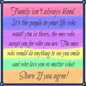 Family Isnt Always Blood Quote Picture Quotes Pic Image