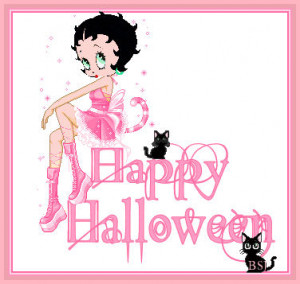 Betty Boop Halloween Ecards