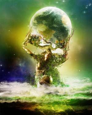 Mother Earth Digital Art
